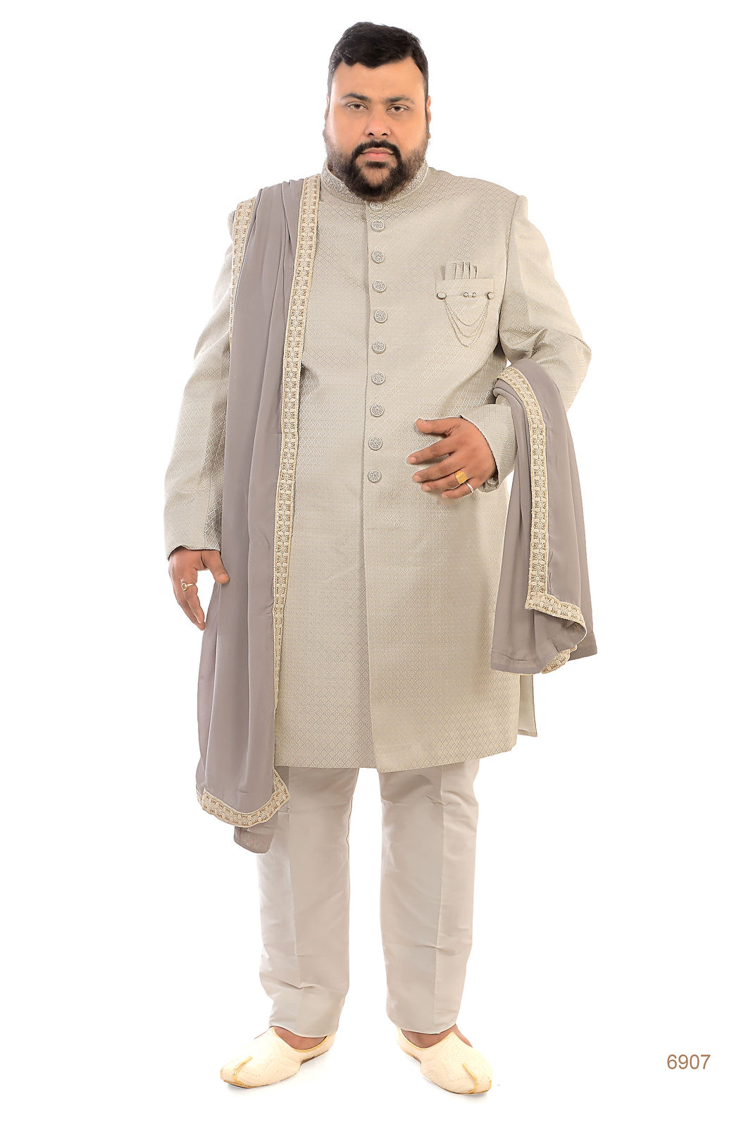 Light Grey Sherwani