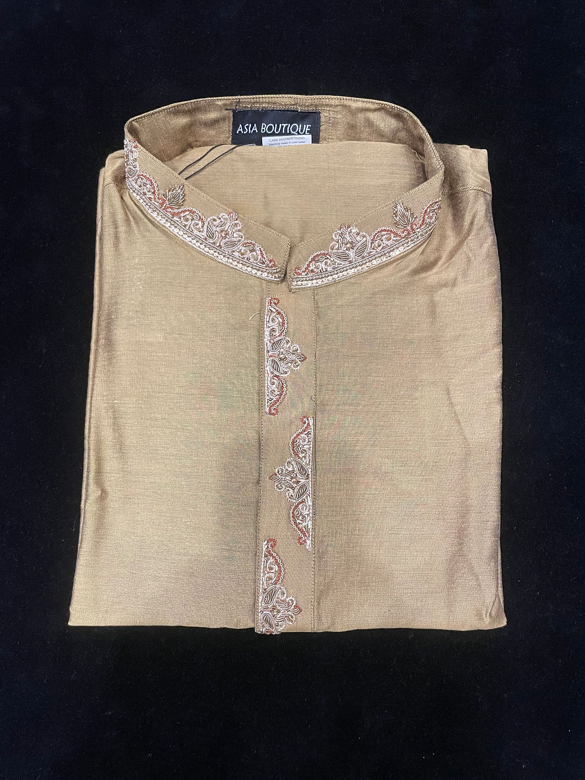 Gold Patani and Salwar set