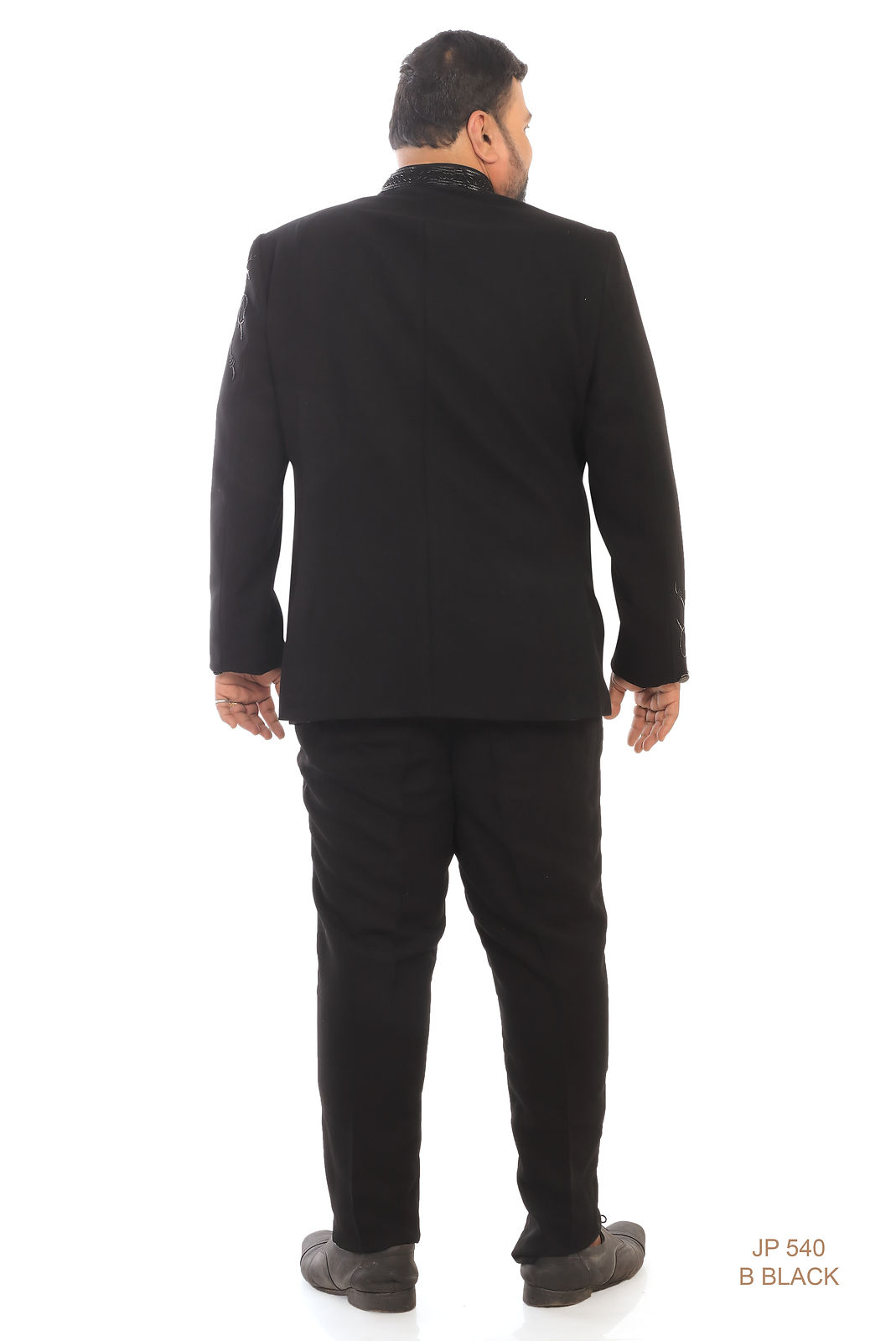 Black Jodhpuri Suit