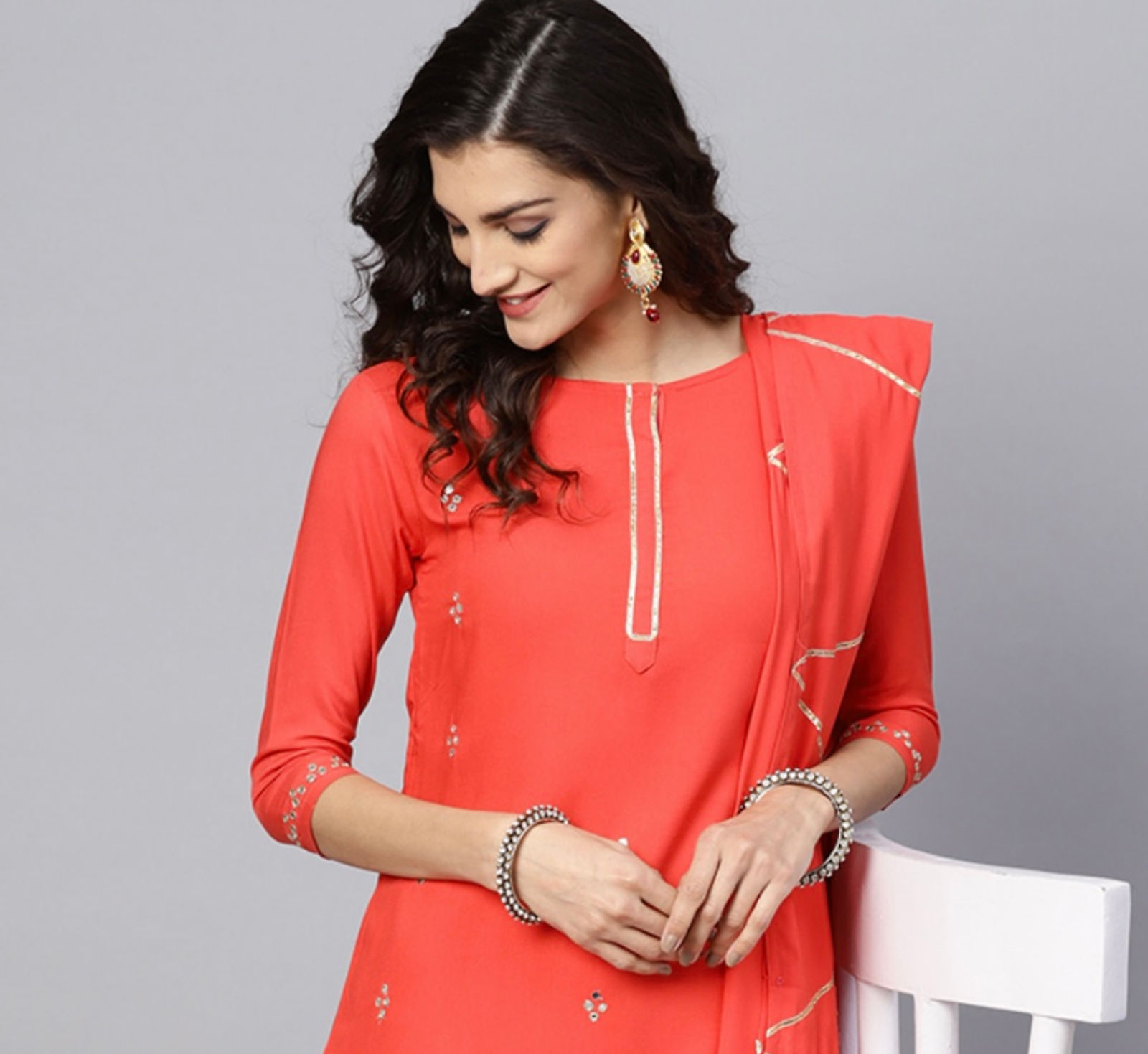 Women casual sharara outfit
