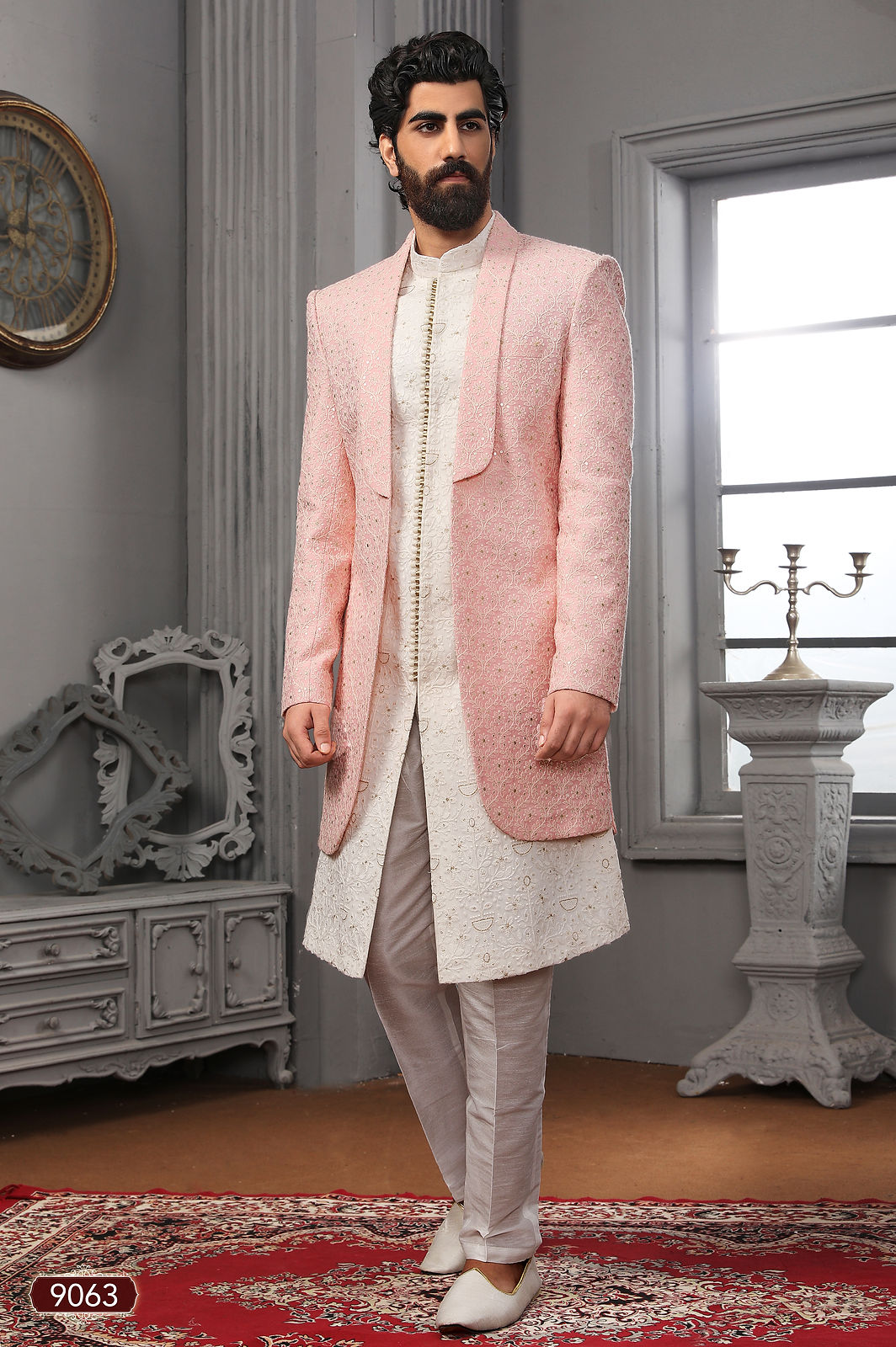 Light Pink Sherwani