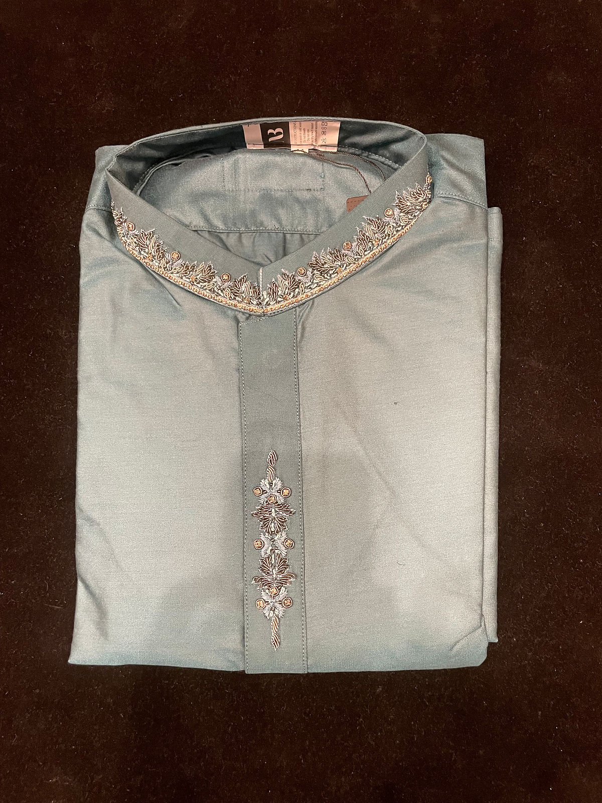 Teal Patani and salwar