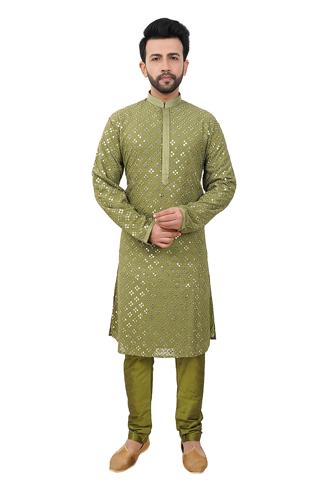 Green Kurta Pajama