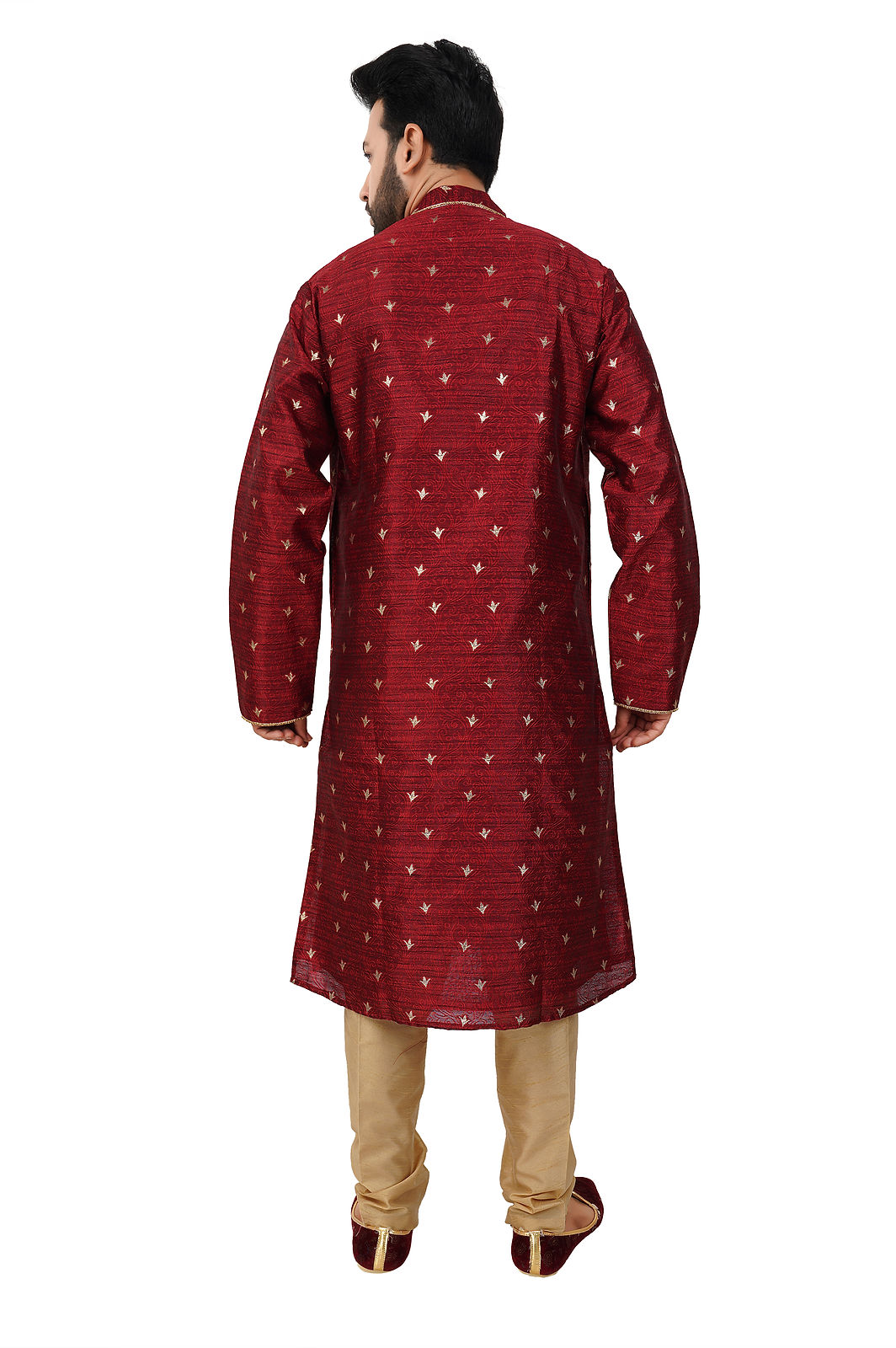 Maroon Kurta Pajama