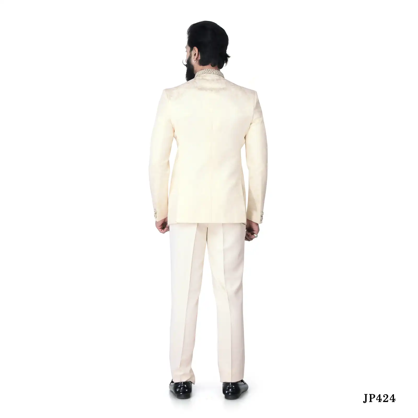 Thumbnail: Cream Jodhpuri Suit