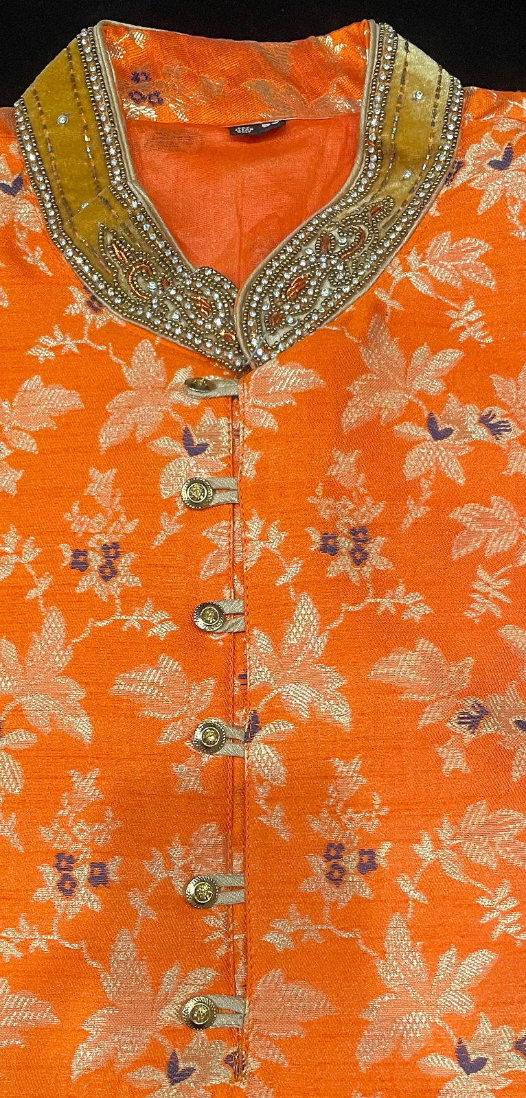 Orange kurtha pajama
