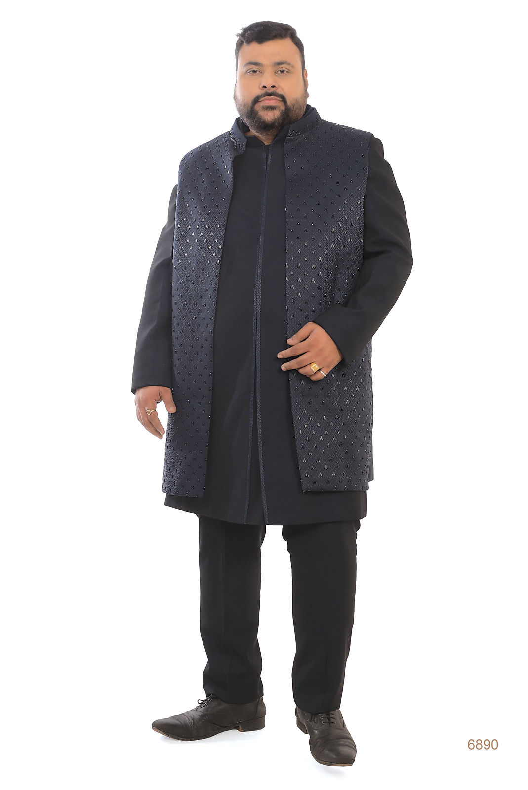 Black Sherwani