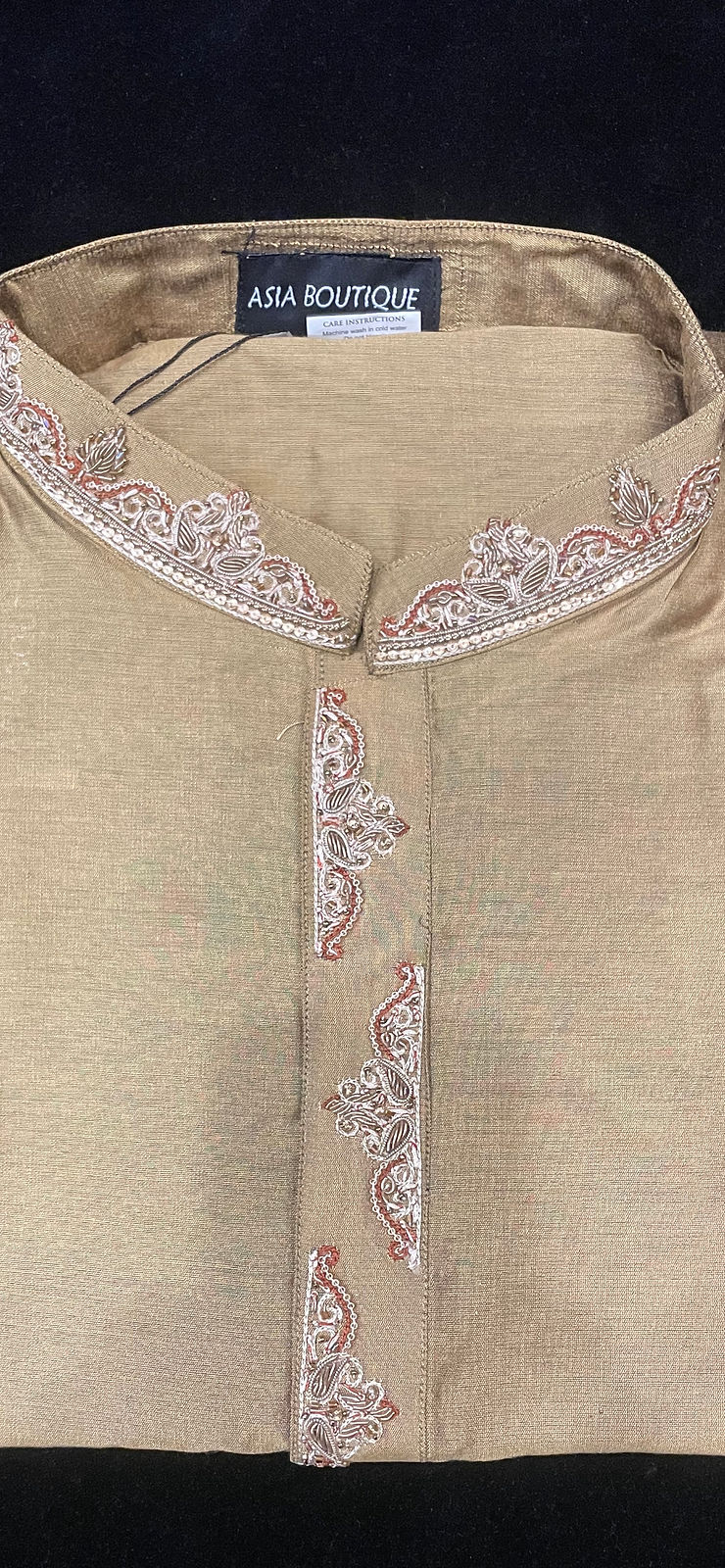 Gold Patani and Salwar set