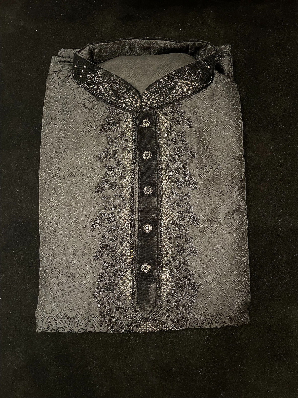 Black kurtha pajama