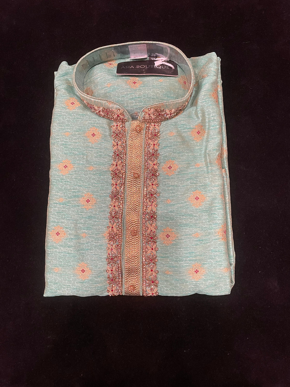 Green kurtha pajama