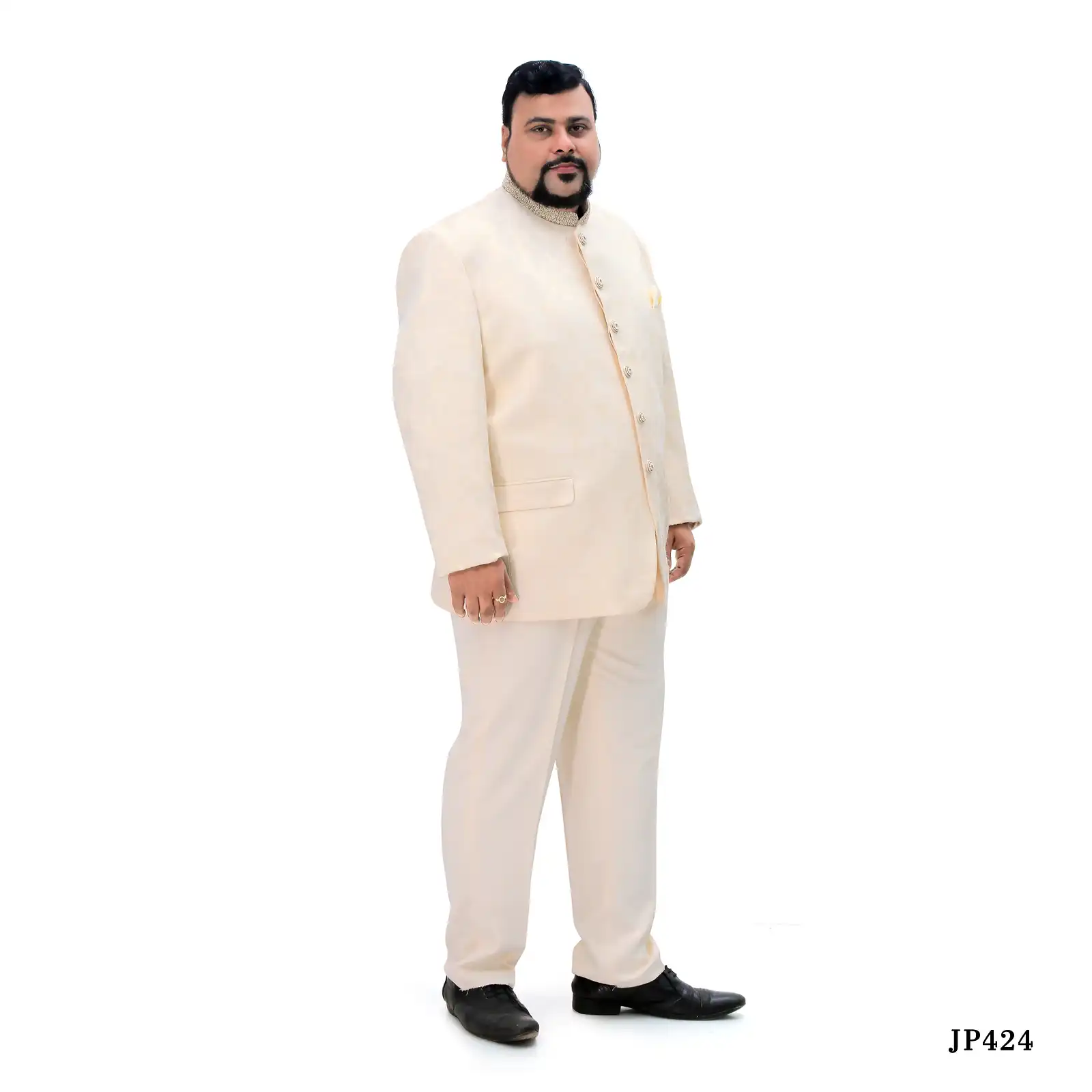 Thumbnail: Cream Jodhpuri Suit