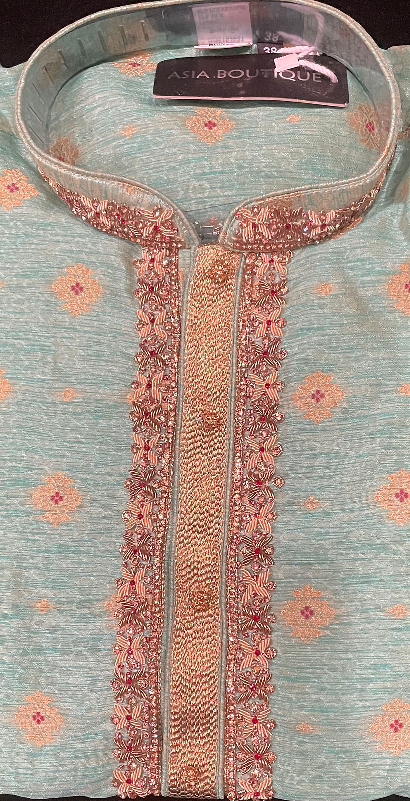 Green kurtha pajama