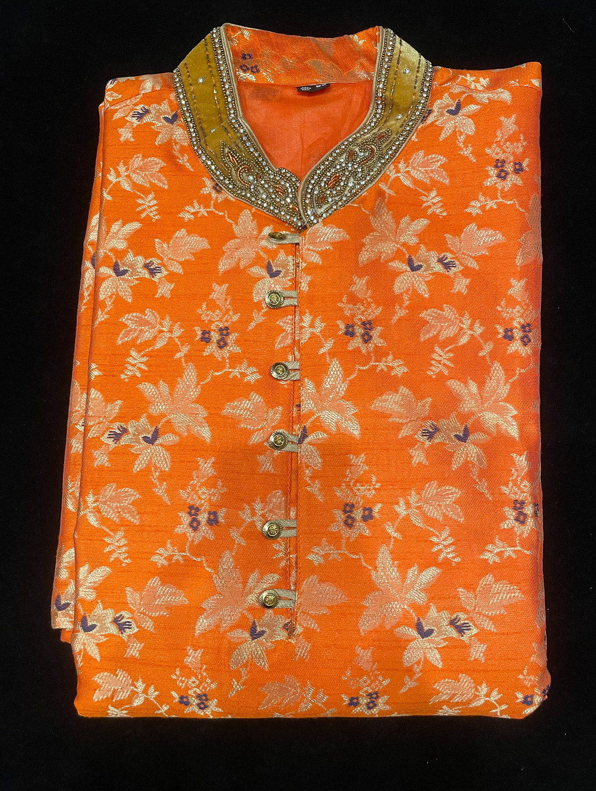 Orange kurtha pajama