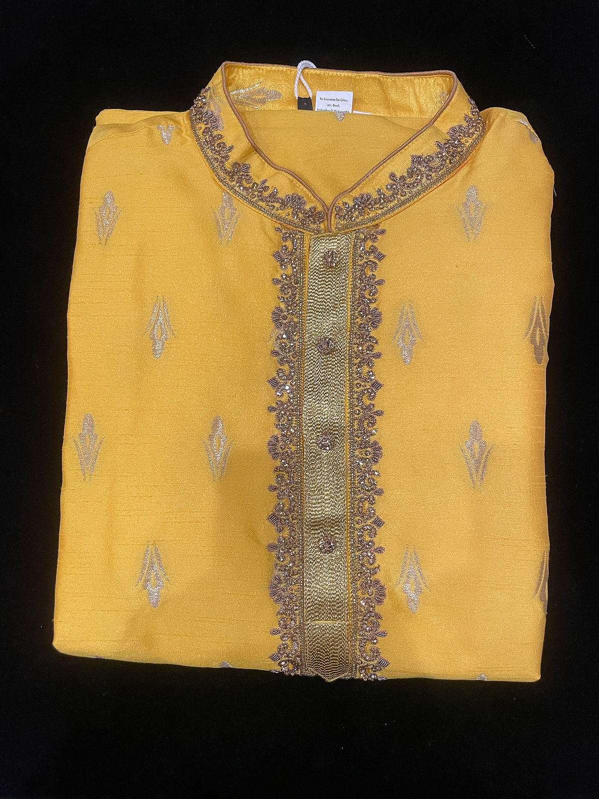 Bright Yellow Kurtha - available in Plus sizes (India and Pakisthani kurtha)